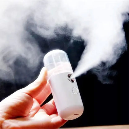 USB Facial Mist Sprayer Humidifier Rechargeable Vaporizer Facial Steamer Moisturizing Beauty Instrument Facial Skin Care Tool