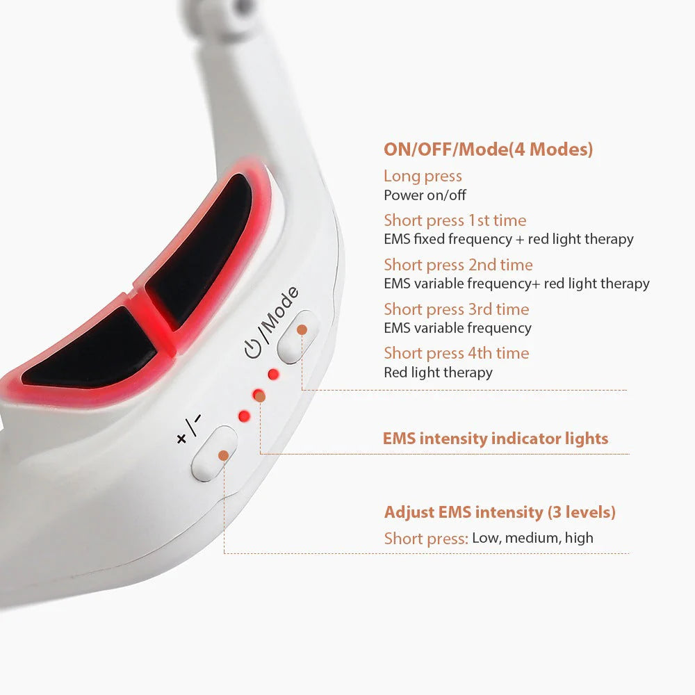 Eye Massager Relieves Eye Fatigue Eyes Massage Glasses Eye Fatigue Relief Massager Under-Eye Glasses Massager