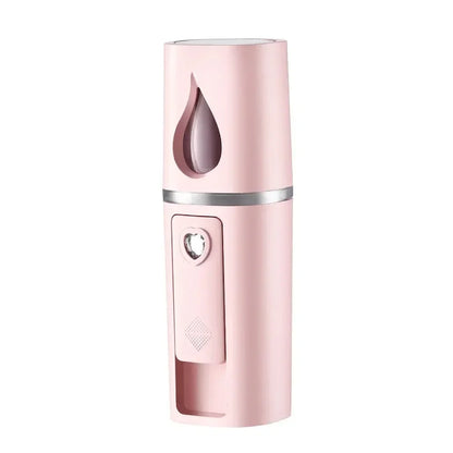Mini Portable Humidifier Nano Mister Facial Steamer Device Beauty Spray Hydrating Apparatus Cold Spray Apparatus USB Skin Care